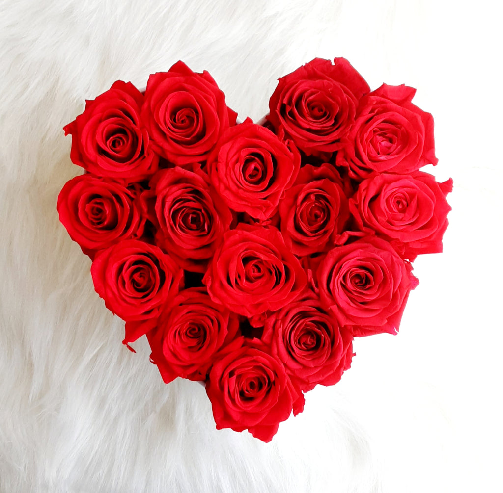 Love Box: Mystique Red Preserved Roses